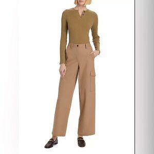 NWT Theory Relaxed Straight-leg Cargo Pants